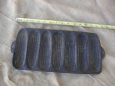 Krusty Korn Kob Wagner corn bread cast iron pan - rusty