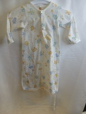 Care Bear - Vintage 1983 Infant Layette Gown - White Care Bear Print