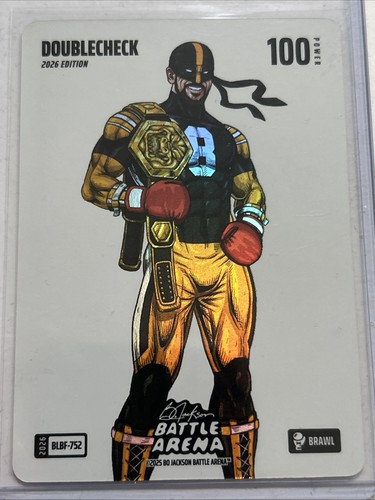 2026 Bo Jackson Battle Arena DOUBLECHECK Aaron Rodgers Blizzard Battlefoil Brawl
