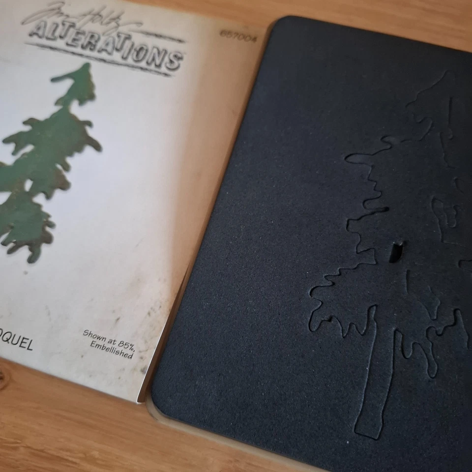 Sizzix Tim Holtz Alterations "Pine Tree" Tannenbaum Stanzschablone Sizzix 657004 - Bild 3 von 4