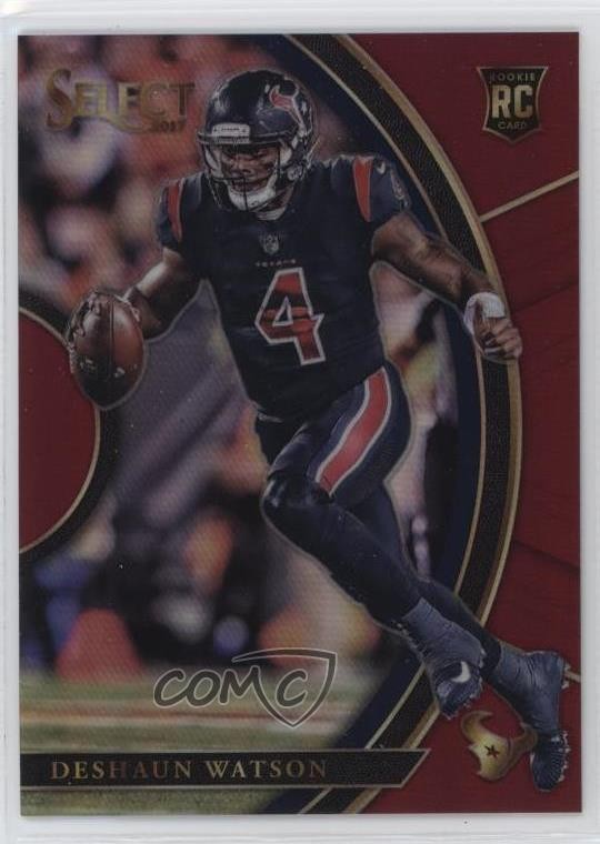 2017 Panini Select Concourse Maroon Prizm 6/99 Deshaun Watson #16 jc3