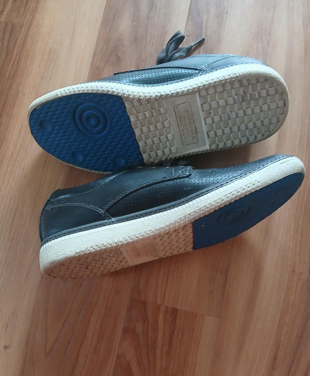 Skechers MARK NASON MEMORY FOAM LUX Black Leather  Memory Foam WOMEN SIZE 9. View 4
