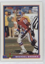 1991 Bowman Michael Brooks #140 0w8