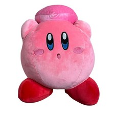 Club Mocchi Mocchi Kirby Friend Heart Plush Toy Pink Red 15 in Soft Stuffed