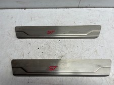 FORD FIESTA MK8 2018 - 2021 DOOR SILL ST LINE CHROME STRIPS ST LINE 1.0 ECOBOOST