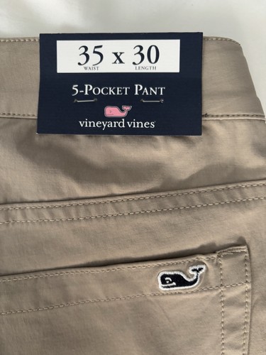 Men’s Vineyard Vines Performance 5-Pocket Pants 35x30 | eBay