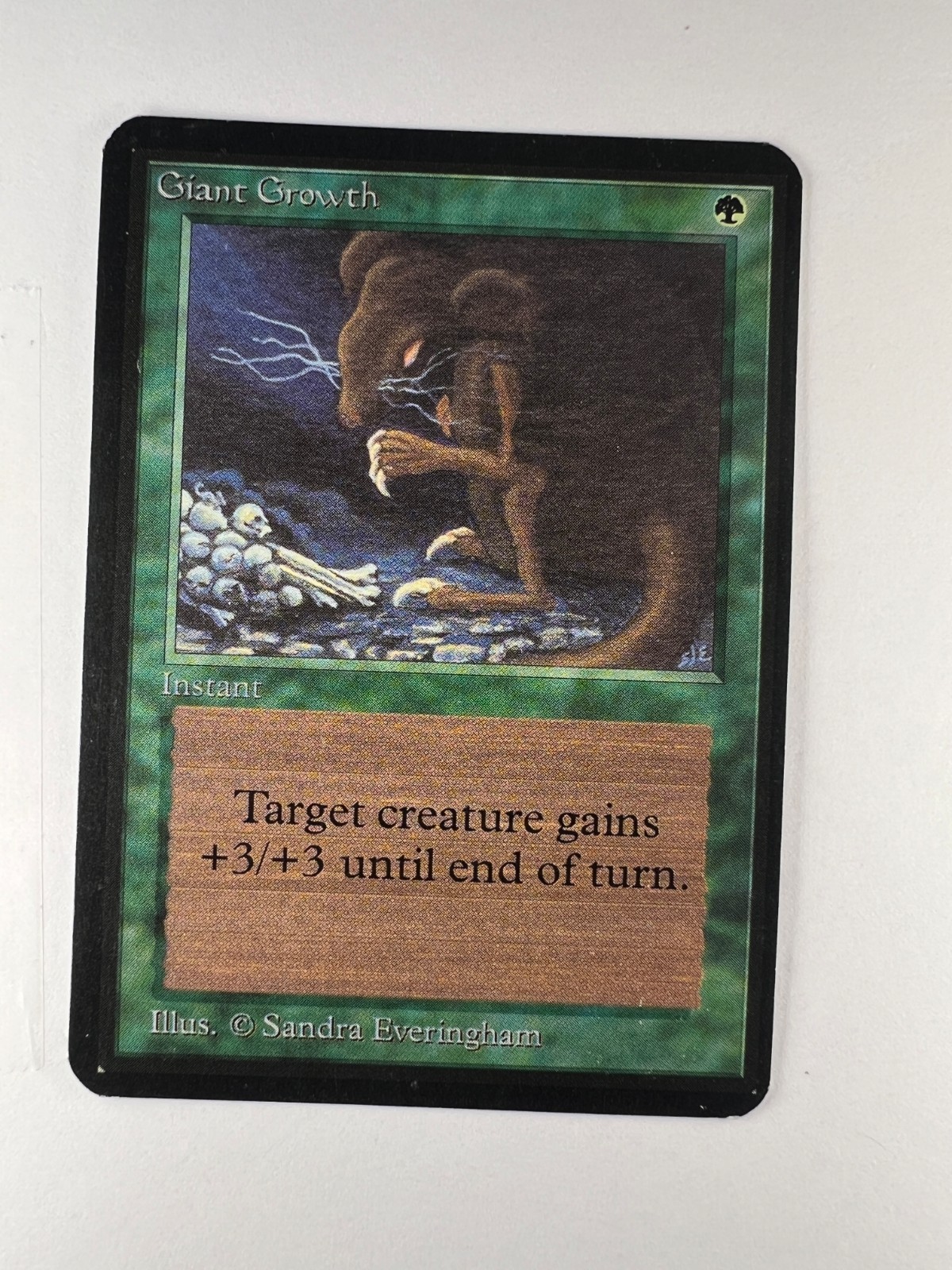 MTG Magic the Gathering Alpha Giant Growth VLP