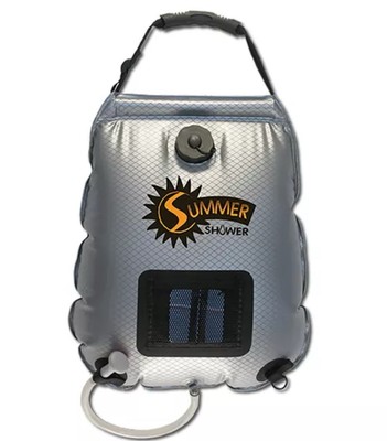 Advanced Elements 5.0 Gallon Summer Silver and Black Solar Shower