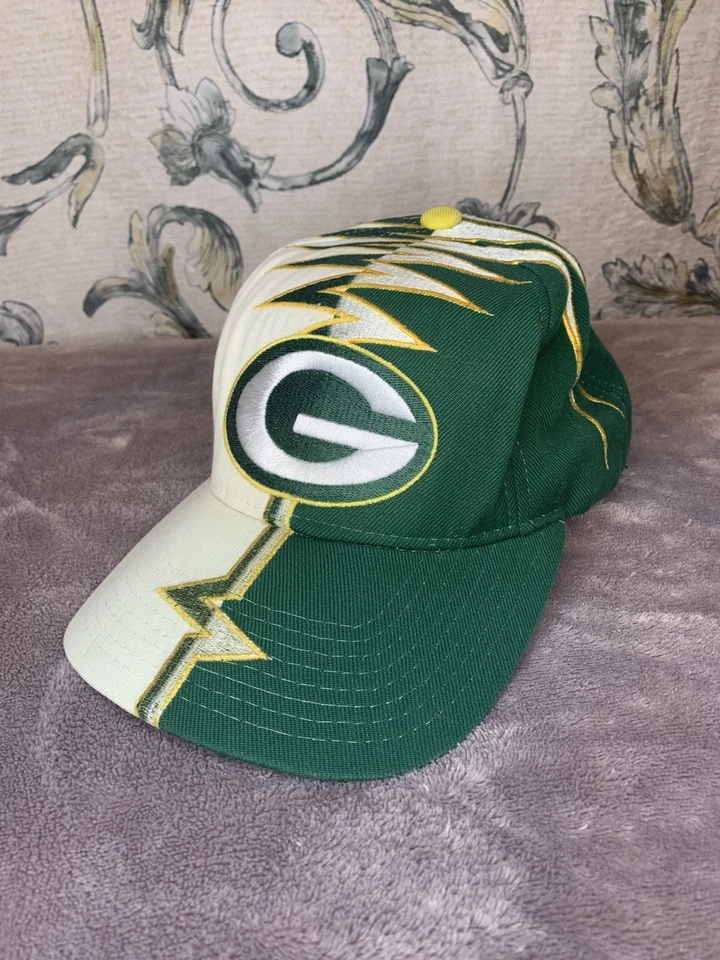 Gorra de Colección Green Bay Packers Ajustable Línea Pro SHOCKWAVE NFL Starter Foto 2 de 4