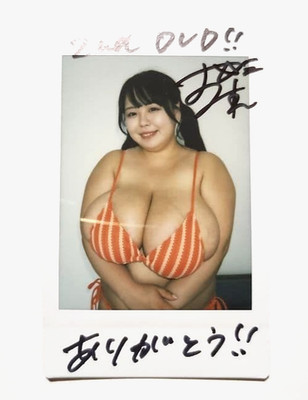 Sumire Hoshimiya autographed Instax cheki Collection Japanese gravure idol
