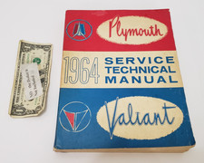 1964 Plymouth Belvedere Fury Sport Valiant Savoy Service Shop Repair Manual Oem