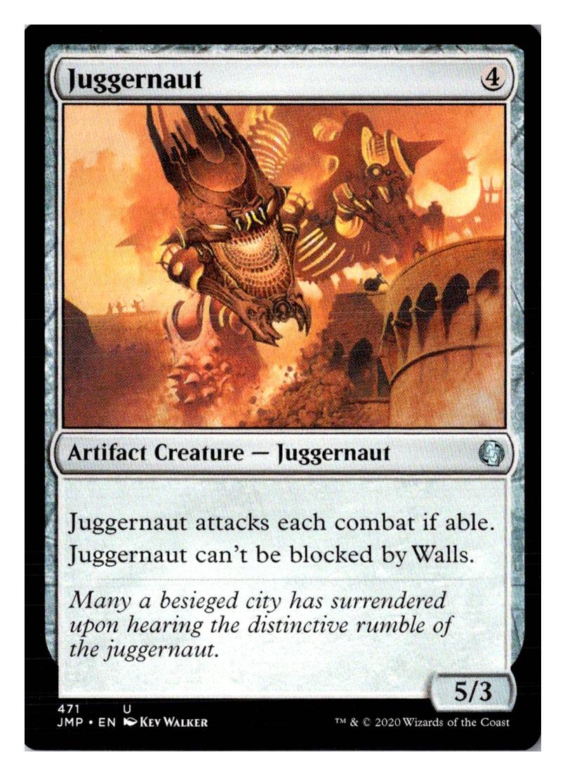 Magic MTG Juggernaut 471 UC Jumpstart English Card Near Mint