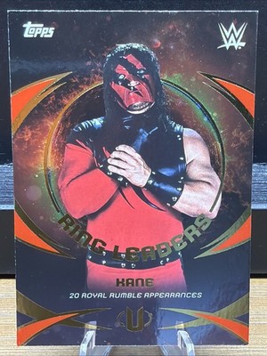 2025 Topps Universe WWE #RL-20 Kane Ring Leaders Galaxy Parallel
