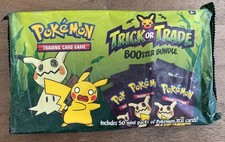 Nintendo Pokémon TCG 2023 Trick or Trade BOOster Bundle - 50 Packs NEW SEALED