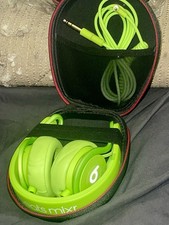 Beats Mixr Dj Professional Wired Headphones Candy Green Reflective Logo Version