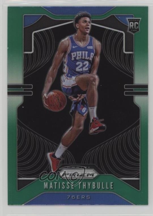 2019-20 Panini Prizm Rookie Green Prizm Matisse Thybulle #290 1pi1