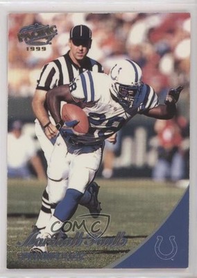 1999 Pacific Gold 18/199 Marshall Faulk #165 HOF is2