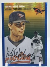 2023 Topps Chrome Platinum Anniversary - Mike Mussina #497 Prism Refractor