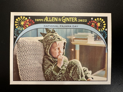 2024 Topps Allen & Ginter It's Your Special Day #IYSD11 National Pajama Day