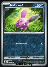 Nidoran M 032/165 Reverse Holo SV: Scarlet & Violet 151 Pokemon Card [Near Mint]