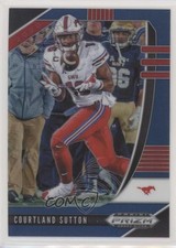 2020 Panini Prizm Draft Picks Blue Prizm Courtland Sutton #18 8k4
