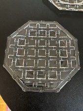 TIFFANY & CO 8  Crystal Octagon  Bamboo Patte...