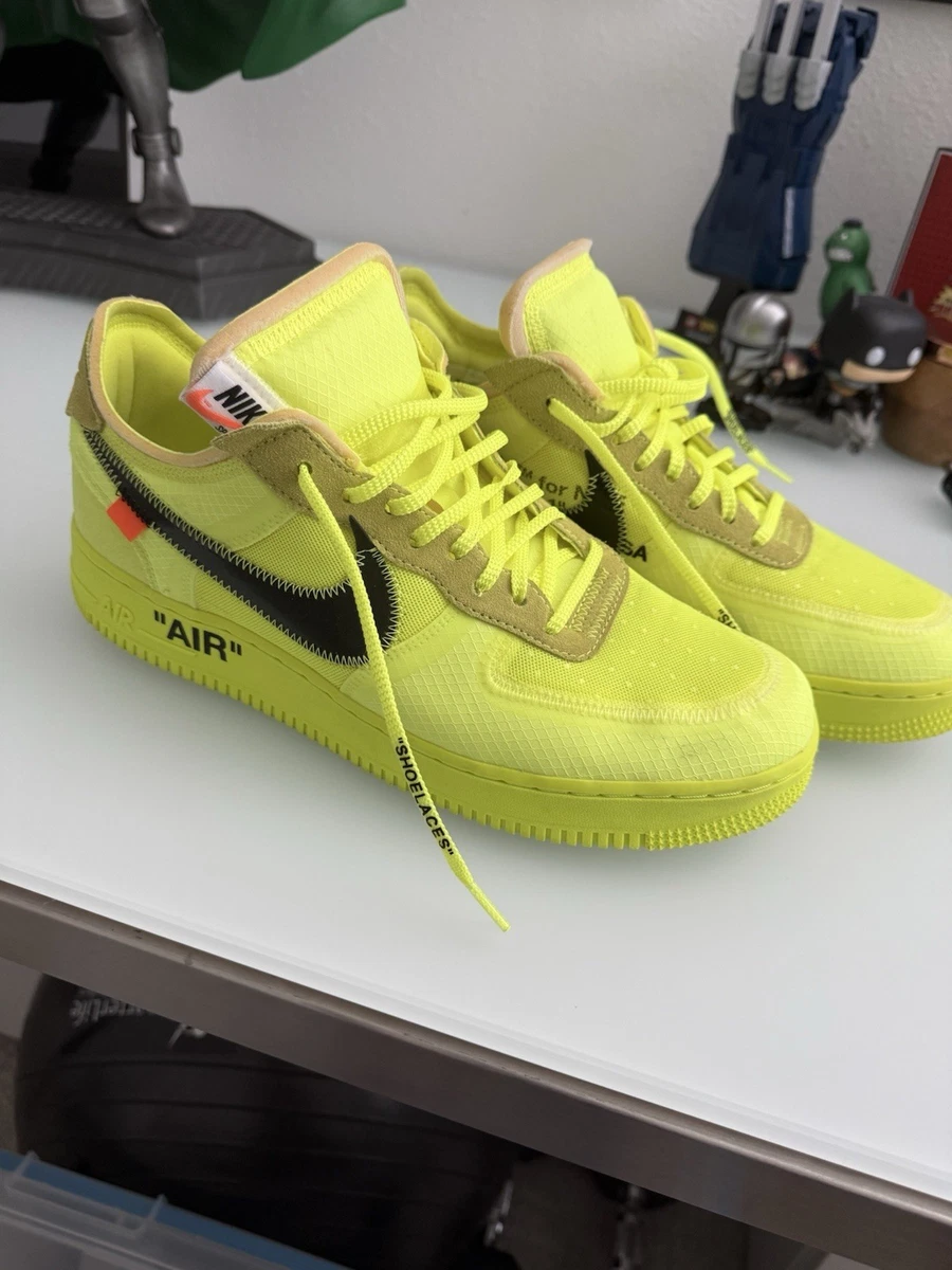 Preços baixos em Nike Off-White x Air Force 1 Low Volt | eBay
