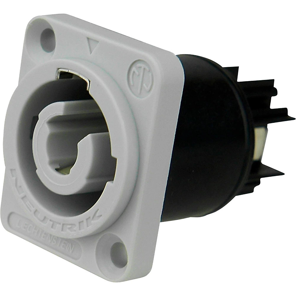 Серая панель отключения питания Rapco Neutrik PowerCon Mt