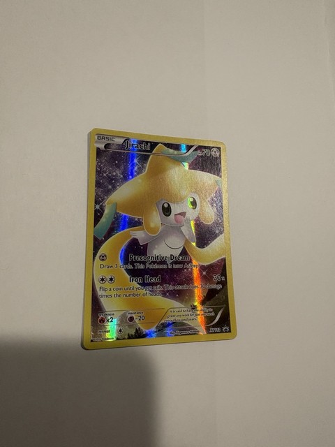 Pokemon TCG Jirachi XY112 Black Star Promo Holo Card Full Art