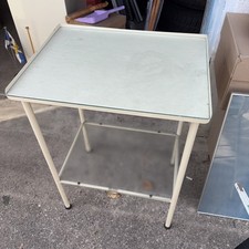 BAISCH VINTAGE RETRO STIL ARZT METALL MÖBEL Tisch