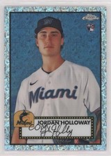 2021 Topps Chrome Platinum Anniversary 22/70 Jordan Holloway #110 0c2