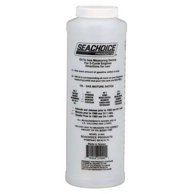 Seachoice 2Cycle Engine, Oil to Gas Measuring Container, 32 Oz., Wide Mouth B...