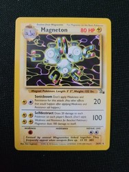 Magneton 26/62 Fossil Rare Non-Holo Pokémon TCG