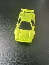 Ho Slot Cars, Vintage Fast X2 Lime Spectraflame Lamborghini Tyco