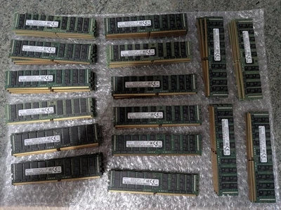 4x 64GB DDR4 2666MHz LRDIMM ECC 4Rx4 Server RAM SAMSUNG 256GB Kit - Image 1 of 2
