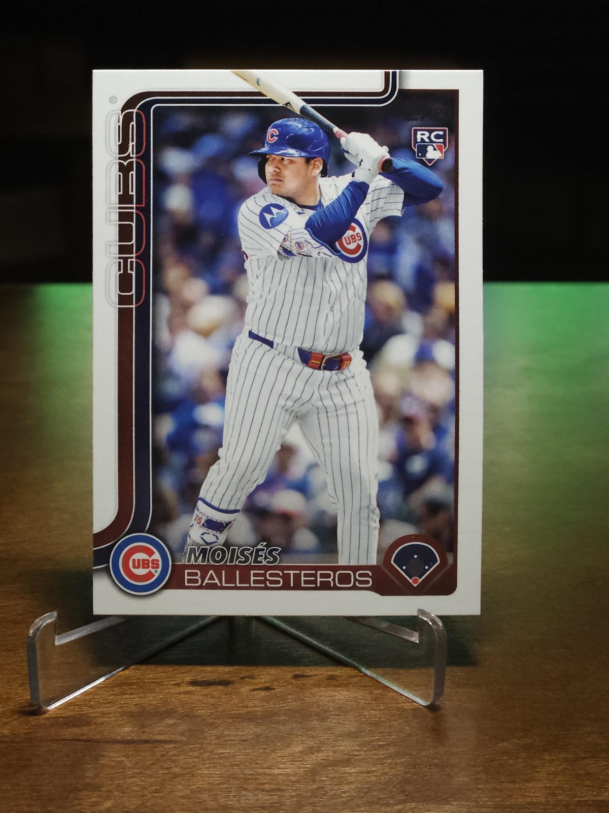 2025 Topps Update Series - Moises Ballesteros #US262 (RC) Chicago Cubs