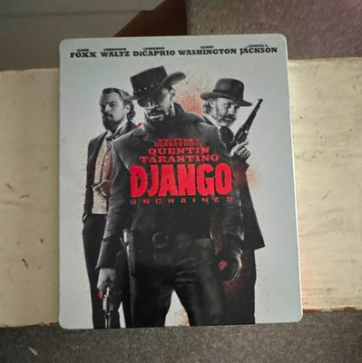 Django Unchained Steelbook Blu-ray Special Features Quentin Tarantino (R)
