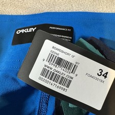 Oakley Board Shorts Mens Sz 34 Blue New