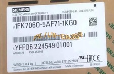1PC SIEMENS SERVO MOTOR 1FK7060-5AF71-1KG0 NEW
