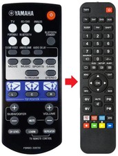 Fernbedienung passend für YAMAHA FSR80-ZG80760 | FSR80ZG80760 | YSP1400