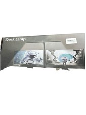 Double Head Led Desk Lamp for Home Office with Clamp Remote Control 24W, Black