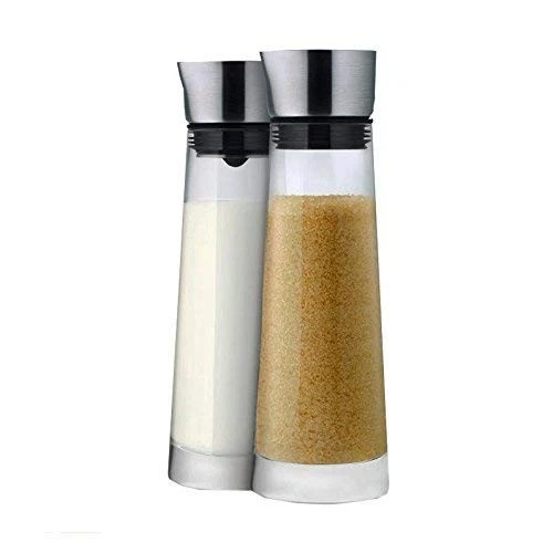 Blomus 63510 Cream & Sugar Set Clear Large Modern Kitchen Dining新品 - Image 3 of 4