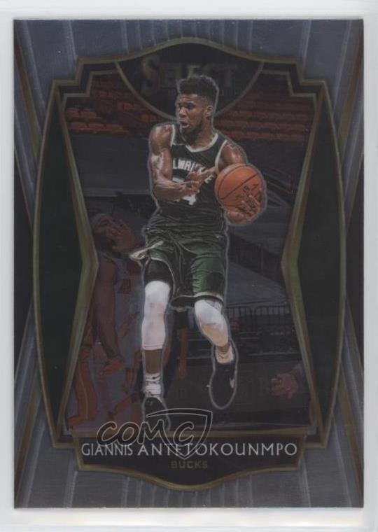2020-21 Panini Select Premier Level Giannis Antetokounmpo #117 02ur