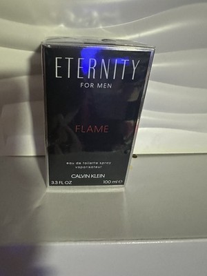 Calvin Klein Eternity Flame Men's Cologne, Oriental Scent with Amber and Leather