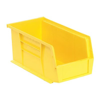 QUANTUM STORAGE SYSTEMS K-QUS230YL-8 Hang & Stack Storage Bin, Polypropylene,