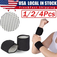 2/4 Adjustable Sports Wrist Band Brace Wrap Support Strap Carpal Tunnel Bandage
