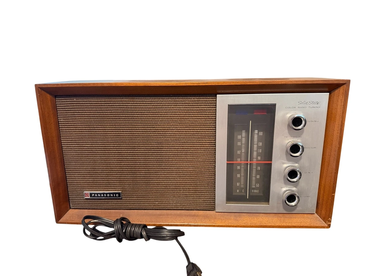 Vintage Panasonic AM FM Radio Indiana Collectible Transistor