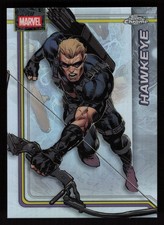 2026 Topps Chrome Marvel - HAWKEYE - Rainbow Refractor Card #47