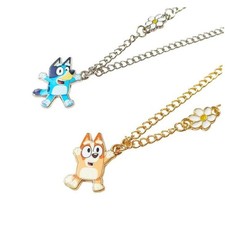 Bluey and Bingo BFF Necklace Set, Girls Friendship Gift for Ages 6 