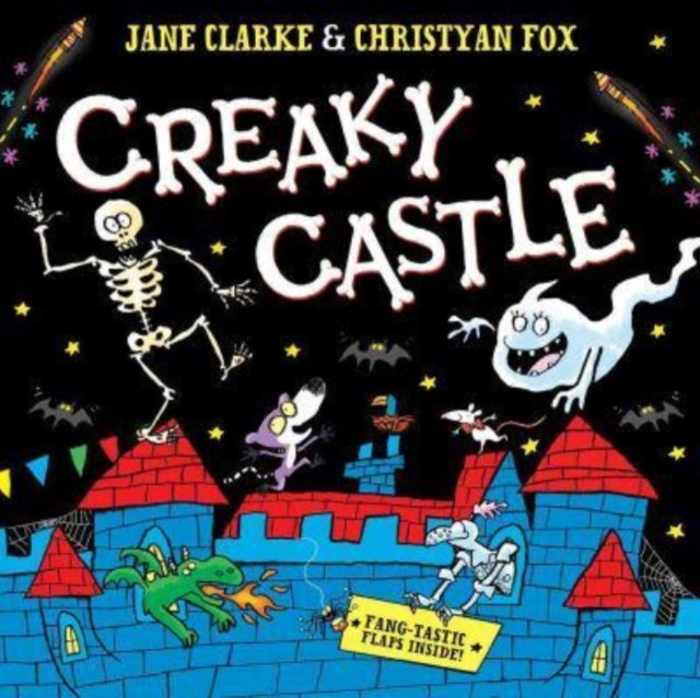 Creaky Castle A halloween lift-the-flap book by Jane Clarke (Paperback Book) - Image 4